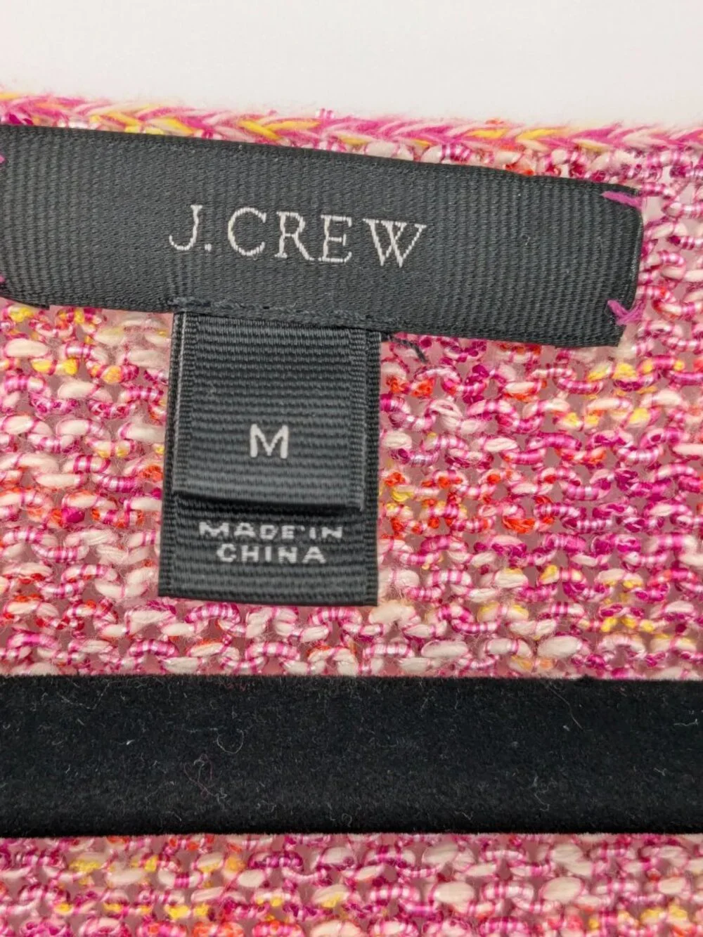 J Crew Marble Knit Sweater V Neck Pullover Bell Sleeve Cottage Casual Y2K Medium